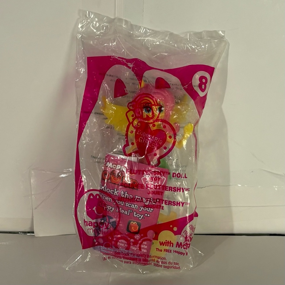 [4/$25] [NEW] 2015 MCDONALD'S MLP MY LITTLE PONY FLUTTERSHY DOLL HAPPY MEAL TOY